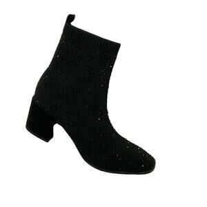 Kenneth Cole Reaction Women's Rida Stretch Jewel Dress Booties Size 5